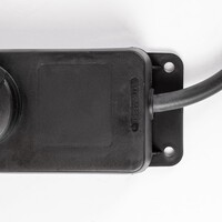 Grenuttag för utomhusbruk IP44 med kabeltjocklek på 3x1,5mm²