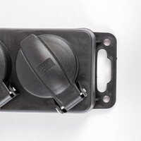 Grenuttag för utomhusbruk IP44 med kabeltjocklek på 3x1,5mm²