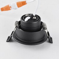 Infälld spotlight 4W med dim-to-warm funktion UGR<15 - Adam