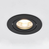 Infälld spotlight Luuk med dim-to-warm-funktion - vit