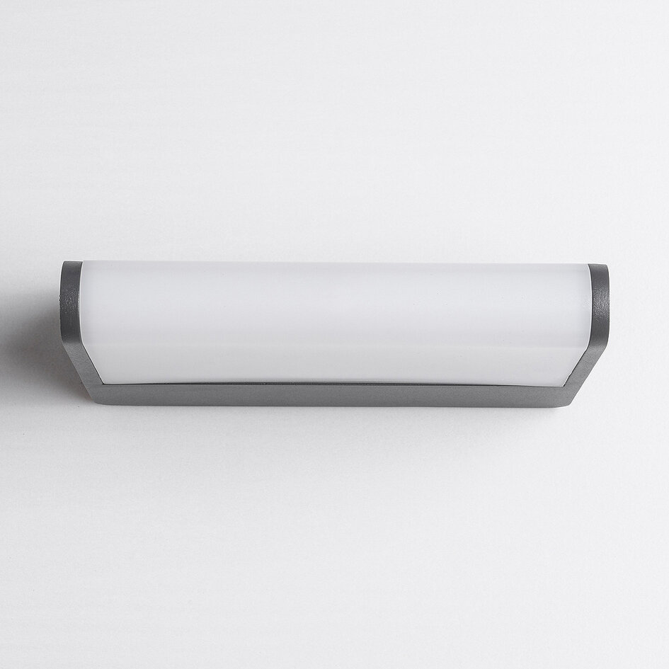 Utomhusvägglampa Joey - antracit med integrerad LED