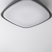 Designad utomhustaklampa Bodi - antracit med integrerad LED