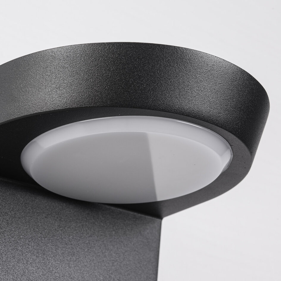 Solcellsvägglampa med sensor - Jackson