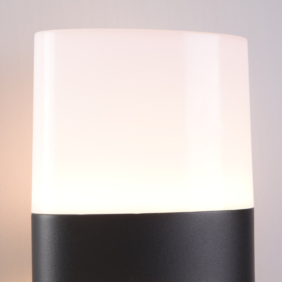 Utomhusvägglampa Lidia med husnummer - med integrerad LED