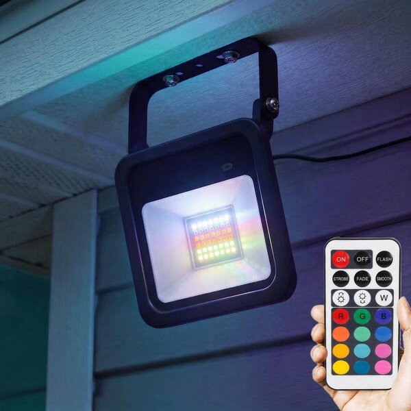 LED Floodlight med RGB-funktion på 50W