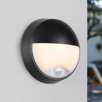 Rund LED-bulkhead med sensor och justerbar färgtemperatur