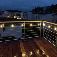 Filament-LED-lampa med dubbelt filament, varmvit (1 och 2 watt)