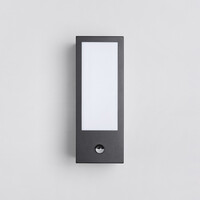 Utomhusvägglampa Lyon med sensor