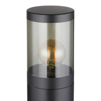 Elegant stående utomhuslampa Reims - rostfritt stål