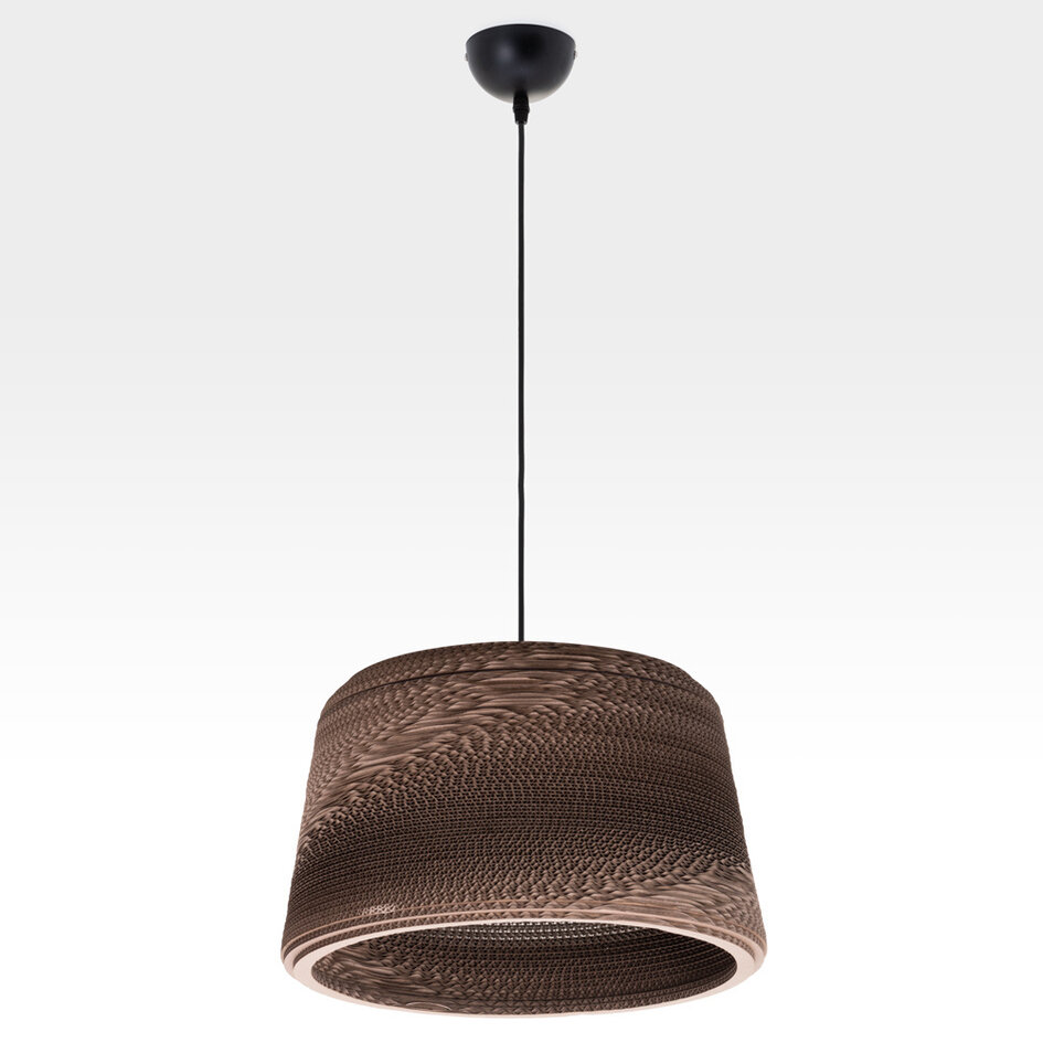 Pendellampa i kartong - Liva