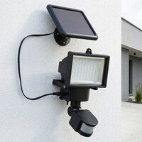 Solcellsvägglampa för utomhusbruk med sensor - Jari
