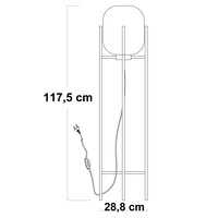 Golvlampa Dion