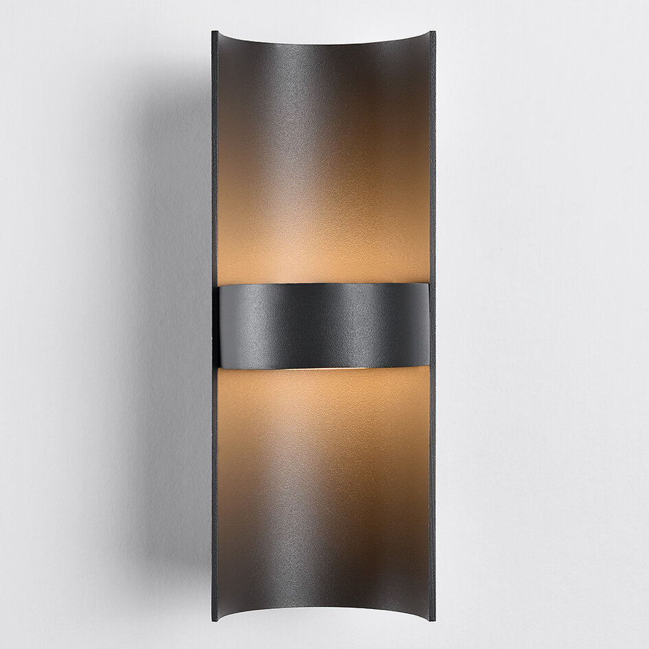 Utomhusvägglampa Rhoda - med integrerad LED