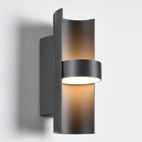 Utomhusvägglampa Rhoda - med integrerad LED