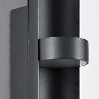Utomhusvägglampa Rhoda - med integrerad LED