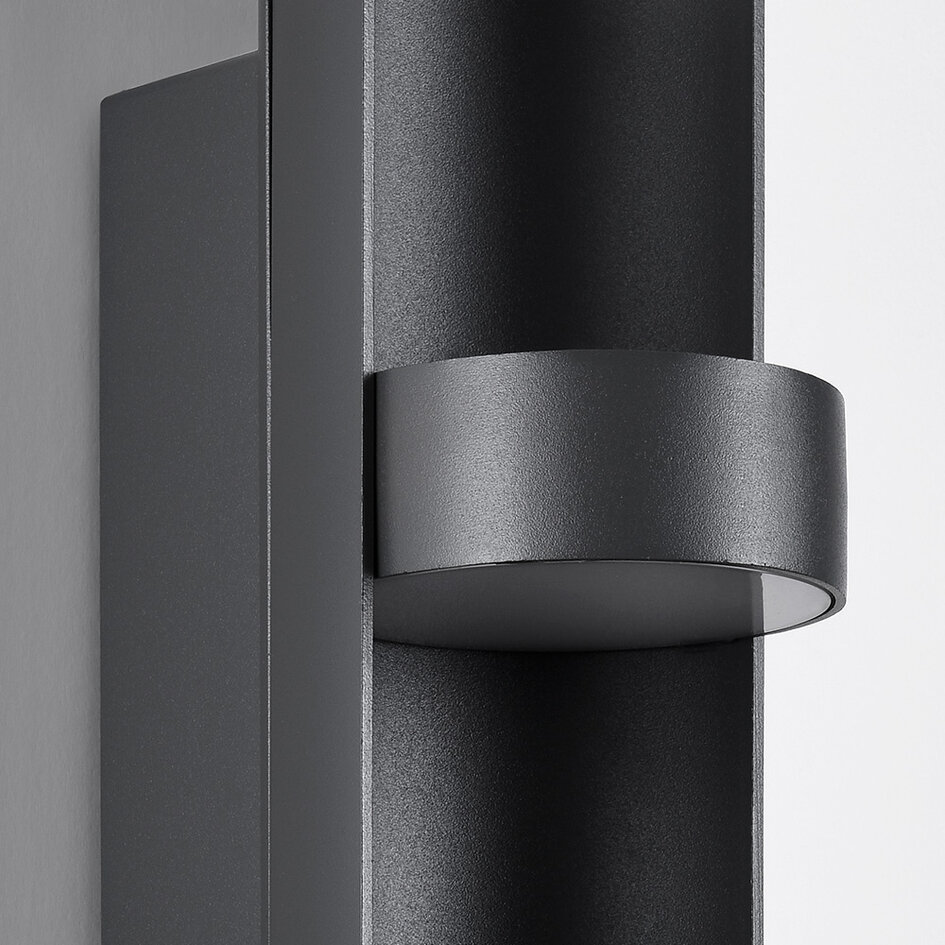 Utomhusvägglampa Rhoda - med integrerad LED