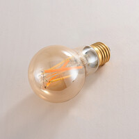 Smart E27 LED-lampa dim-to-warm 7 watt, amber 60 mm (Tuya)