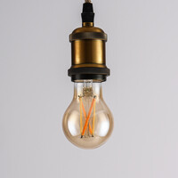 Smart E27 LED-lampa dim-to-warm 7 watt, amber 60 mm (Tuya)