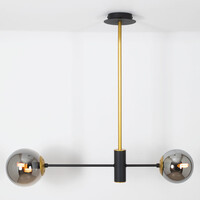 Design pendellampa Danley, 2-ljus
