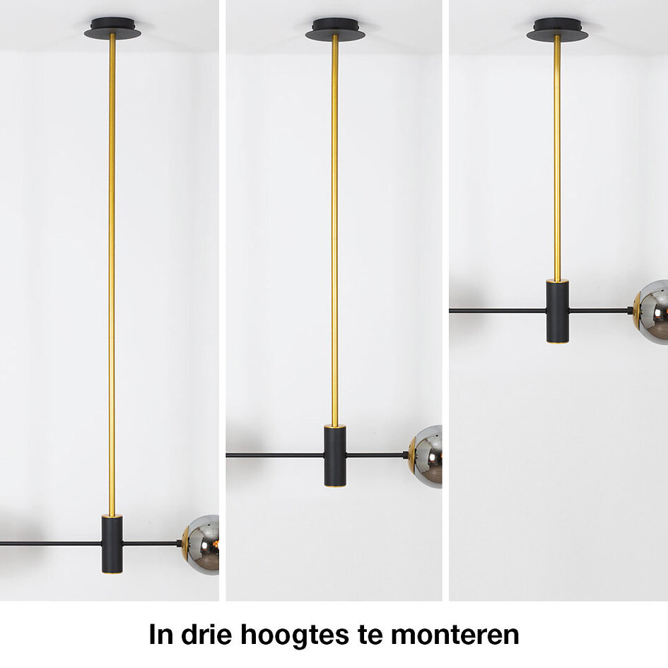 Design pendellampa Danley, 2-ljus