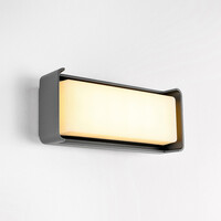 Utomhusvägglampa Owen - antracit med integrerad LED