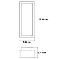 Utomhusvägglampa Owen - antracit med integrerad LED