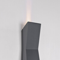 Utomhusvägglampa Aron - med integrerad LED