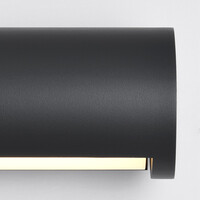Utomhusvägglampa Willus - antracit med integrerad LED