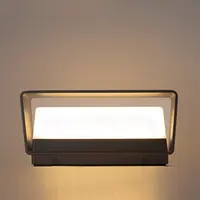 Utomhusvägglampa Josh - med integrerad LED