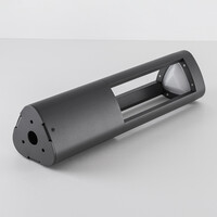 Stående utomhuslampa Jacob - 50 cm antracit med integrerad LED