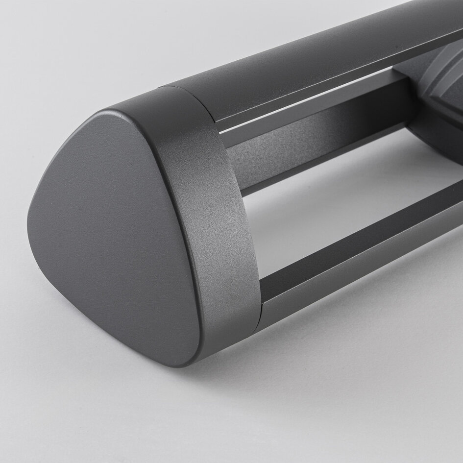 Stående utomhuslampa Jacob - 50 cm antracit med integrerad LED