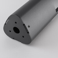 Stående utomhuslampa Jacob - 50 cm antracit med integrerad LED