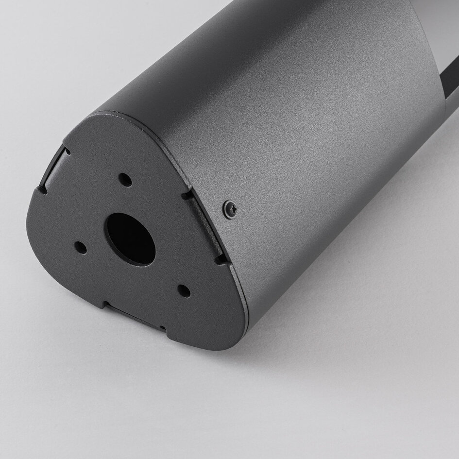 Stående utomhuslampa Jacob - 50 cm antracit med integrerad LED