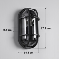 Utomhusvägglampa Romano - antracit