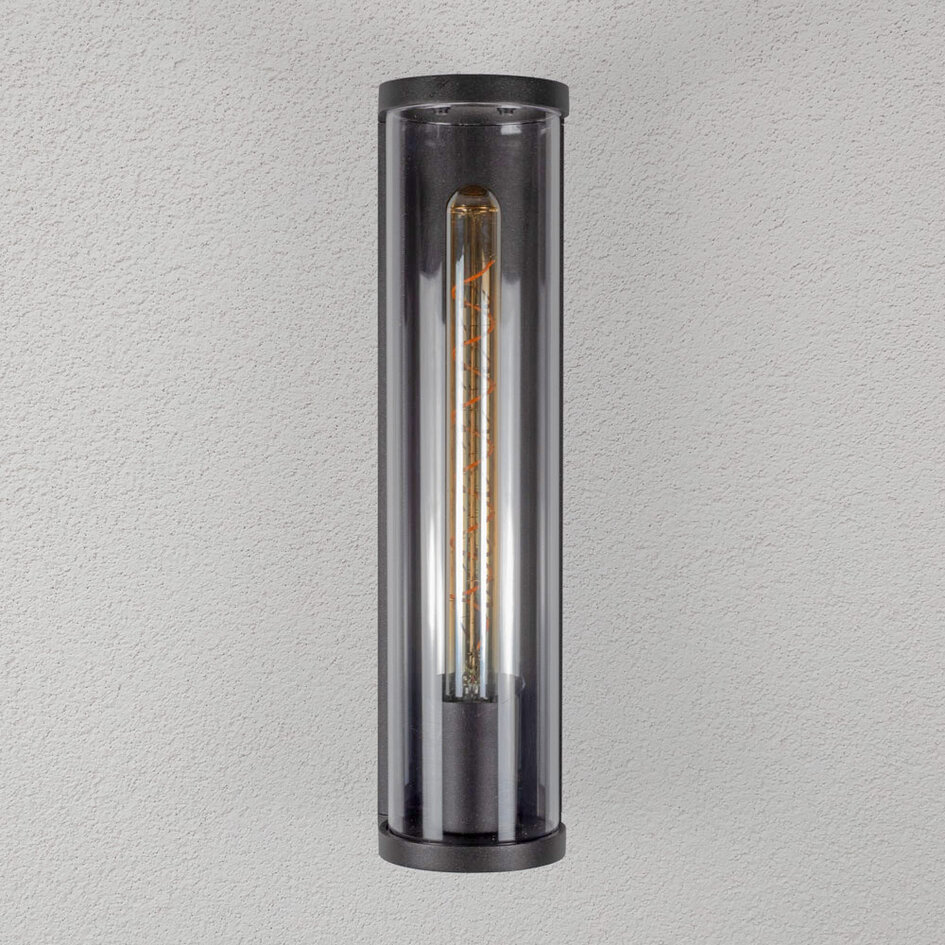 Utomhusvägglampa Silvano - antracit
