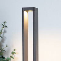 Stående utomhuslampa Felice - antracit med integrerad LED