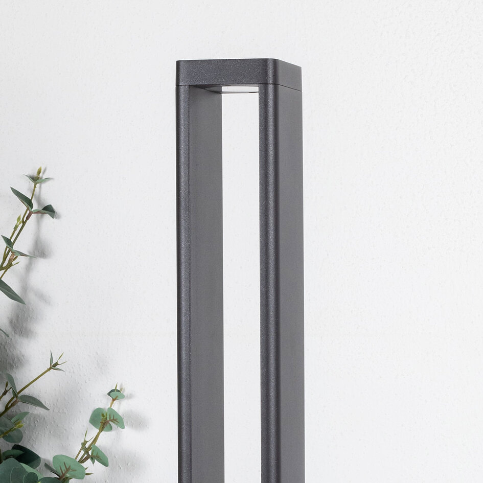 Stående utomhuslampa Felice - antracit med integrerad LED