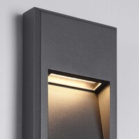 Utomhusvägglampa Pierre - med integrerad LED