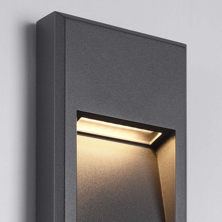 Utomhusvägglampa Pierre - med integrerad LED