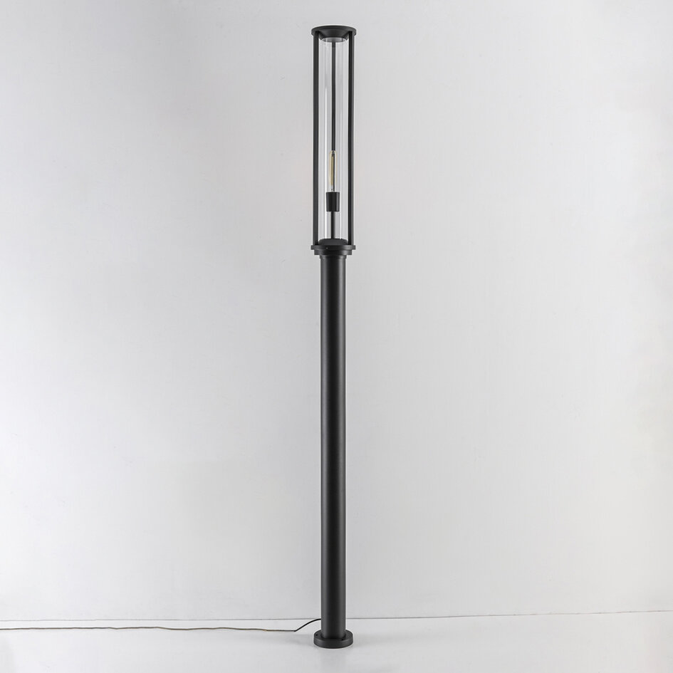 Stående utomhuslampa Sergio - 220 cm antracit