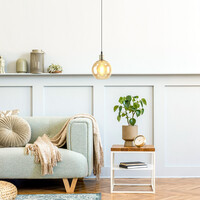 Pendellampa Loiza med glaskula