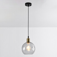 Pendellampa Livia med en lampa