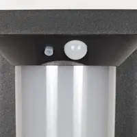 Solcellsvägglampa för utomhusbruk med sensor Bianca