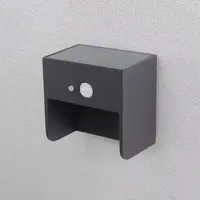 Solcellsvägglampa för utomhusbruk med sensor Camila