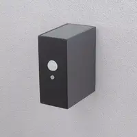 Solcellsvägglampa för utomhusbruk med sensor Giada