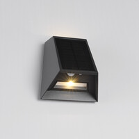 Solcellsvägglampa för utomhusbruk med sensor Sonia
