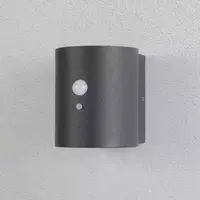 Solcellsvägglampa för utomhusbruk med sensor Abriana