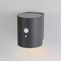 Solcellsvägglampa för utomhusbruk med sensor Abriana