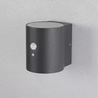 Solcellsvägglampa för utomhusbruk med sensor Abriana