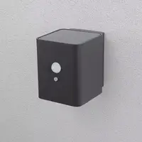 Solcellsvägglampa för utomhusbruk med sensor Anzia